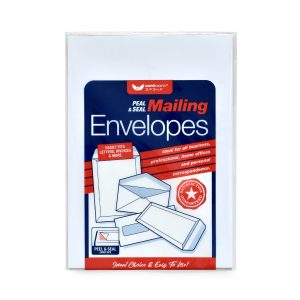 Unicorn Stationery White Envelope (152mm x 229mm/5 Pcs) UE-6"X9"