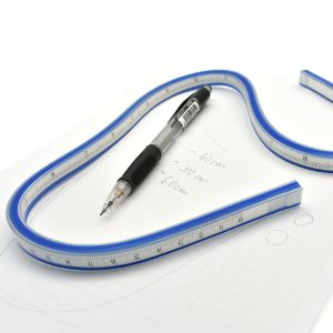 Unicorn Stationery 40cm Flexible Curve Ruler UCR-40