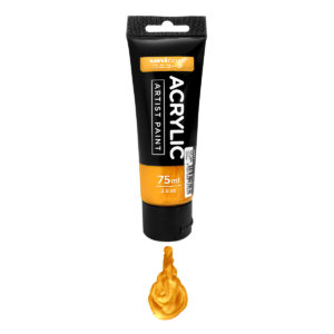 Unicorn Stationery 1 Pc 75ml Copper Gold Acrylic Artist Paint UAC-75ML 206# C/GOLD