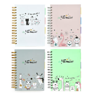 *CLEARANCE* UNICORN A5 SPIRAL NOTEBOOK UNB-508 Random Design