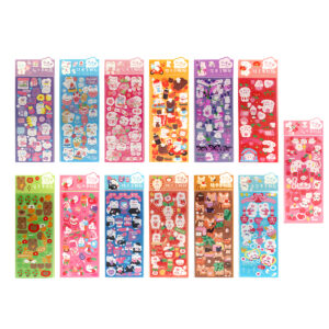 *CLEARANCE* Laser Shiny Cartoon Sticker Random Design