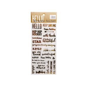 *CLEARANCE* Twinkle Journal Sticker Mixed Pattern