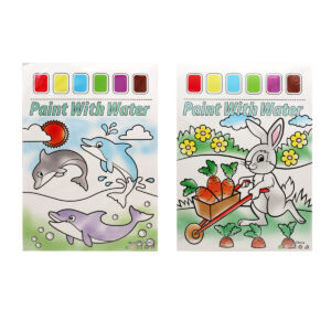 *CLEARANCE* Water Paint Colouring Book