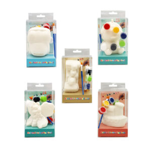 *CLEARANCE* DIY Coin Bank With Fluid Colouring Random Design