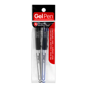 *CLEARANCE* 2'S LI-0.5 Gel Pen 1 Black +1 Blue LI-622C